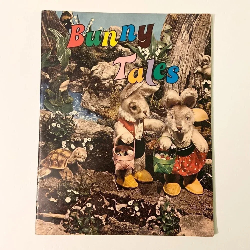 Vintage 1974 Bunny Tales Paperback Ideals Publishing Corp Book